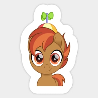 Button Mash portrait Sticker